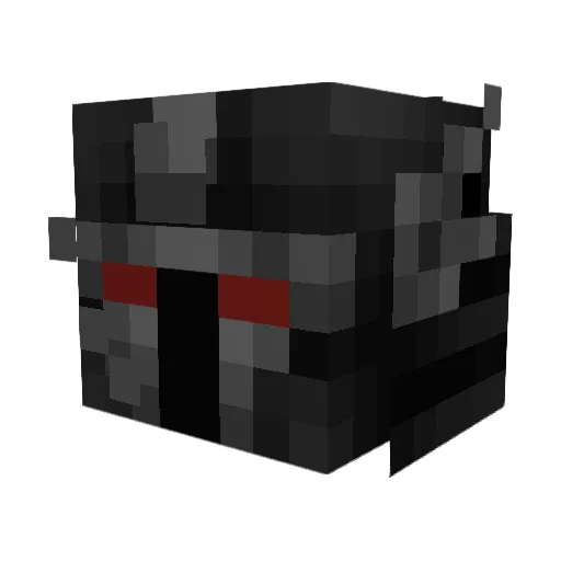 wonderL0L Minecraft avatar head, 3D render
