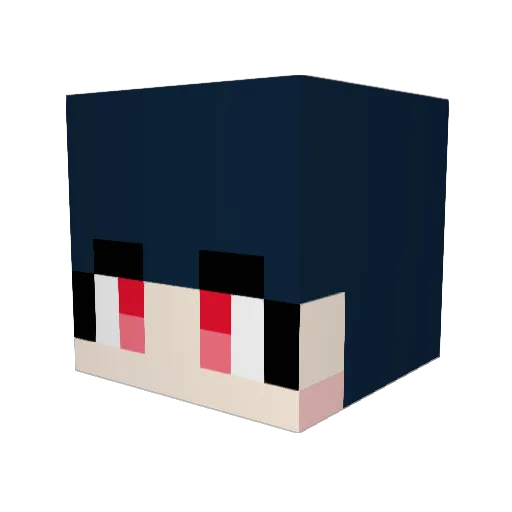 wongu002 Minecraft avatar head, 3D render