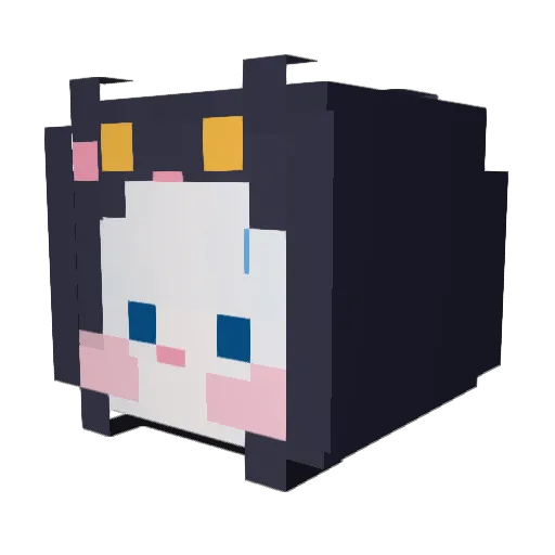wonhuk2010 Minecraft avatar head, 3D render