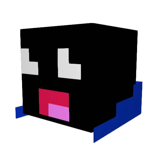 wonsz123 Minecraft avatar head, 3D render