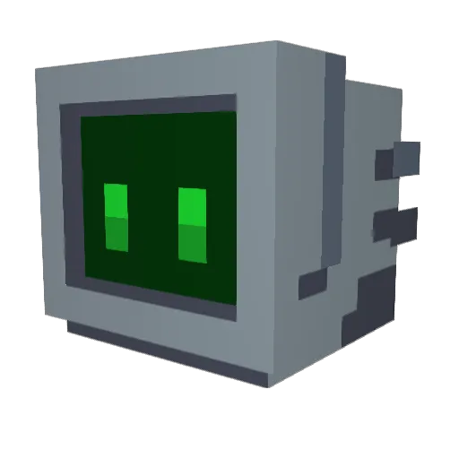 wonwon04 Minecraft avatar head, 3D render