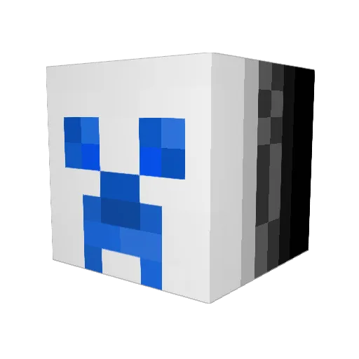 woobar101 Minecraft avatar head, 3D render