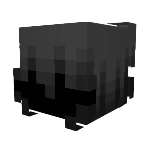 wood_sphere Minecraft avatar head, 3D render