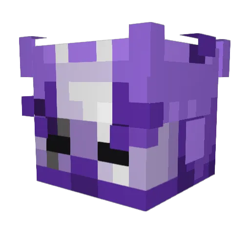 woodmall Minecraft avatar head, 3D render