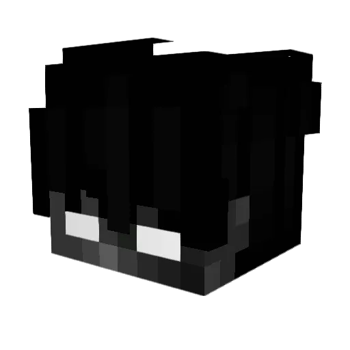 woodount Minecraft avatar head, 3D render