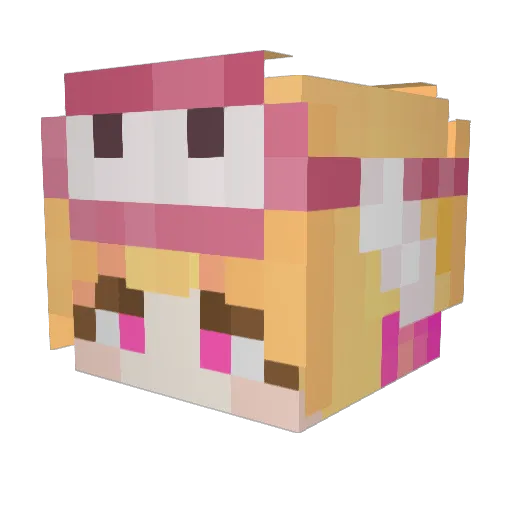 woody_4225 Minecraft avatar head, 3D render