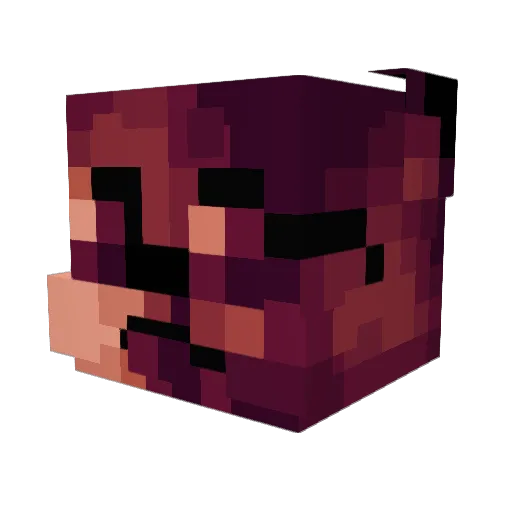 woofer94 Minecraft avatar head, 3D render