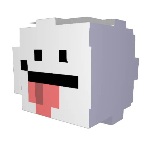 woojin0405 Minecraft avatar head, 3D render