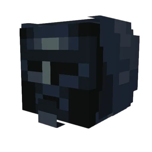 woojoo7 Minecraft avatar head, 3D render