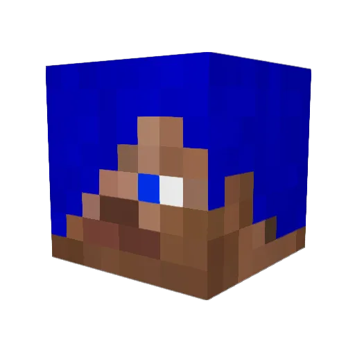wooksar Minecraft avatar head, 3D render