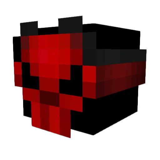 wool7154 Minecraft avatar head, 3D render