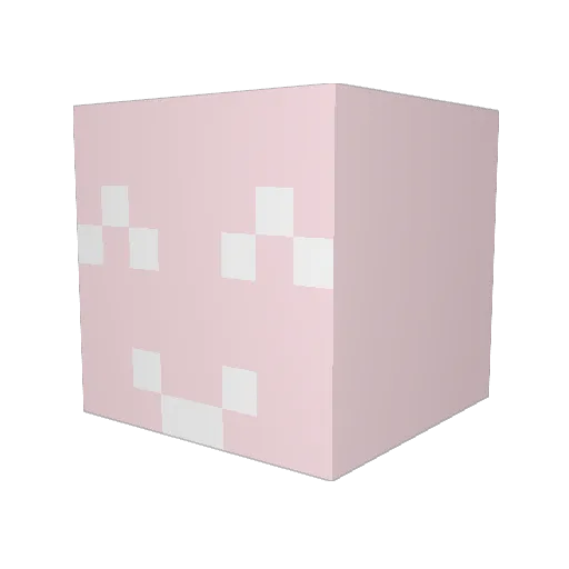 woonmyungz Minecraft avatar head, 3D render
