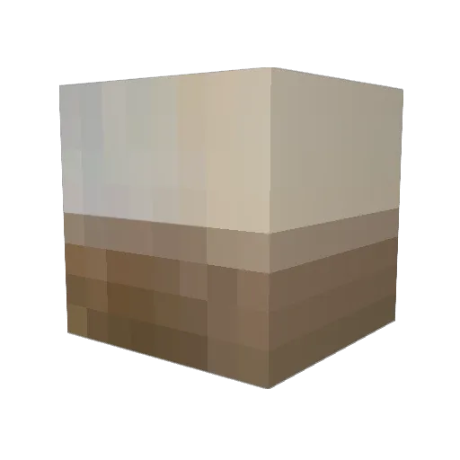 wooquez Minecraft avatar head, 3D render