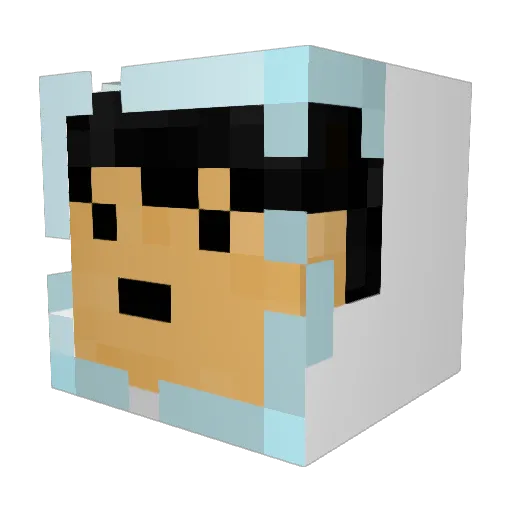 woosung53 Minecraft avatar head, 3D render