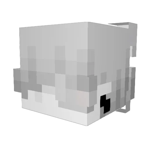 woowjdnd Minecraft avatar head, 3D render