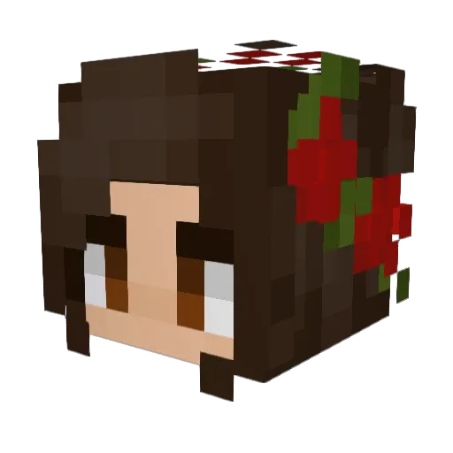 woozydoozy Minecraft avatar head, 3D render