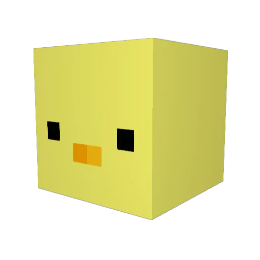 workbench Minecraft avatar head, 3D render