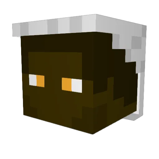 workzeraa Minecraft avatar head, 3D render