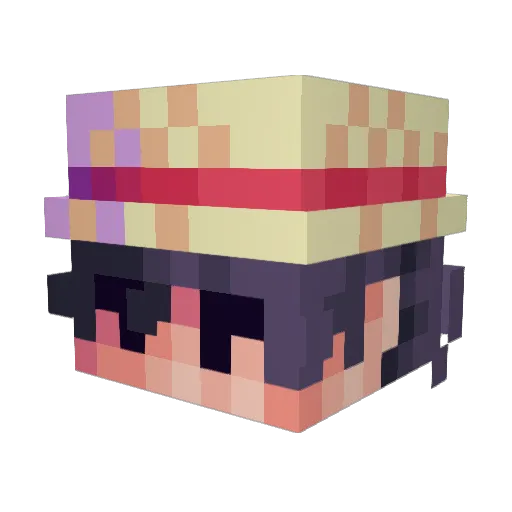 worldcupdropz Minecraft avatar head, 3D render