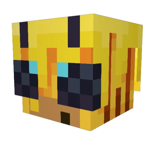 worldserpent14 Minecraft avatar head, 3D render