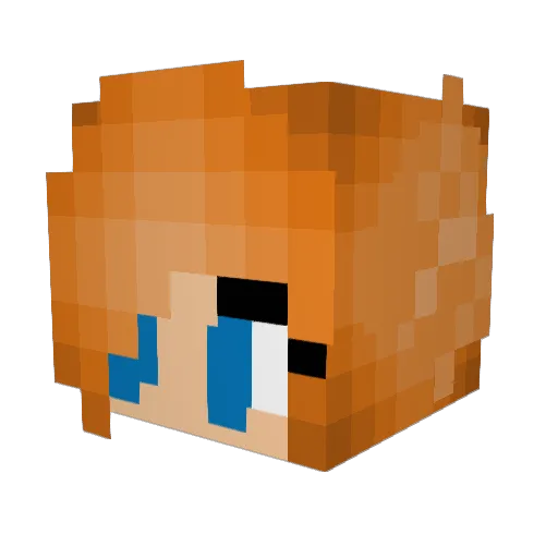 worldwar_2chainz Minecraft avatar head, 3D render