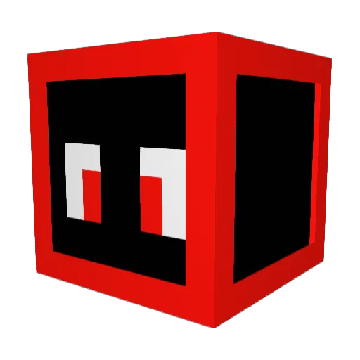worlex_YT Minecraft avatar head, 3D render