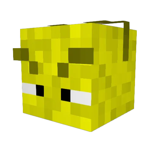wosly_ Minecraft avatar head, 3D render