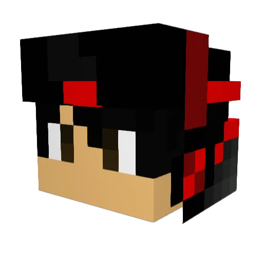 wowa18 Minecraft avatar head, 3D render