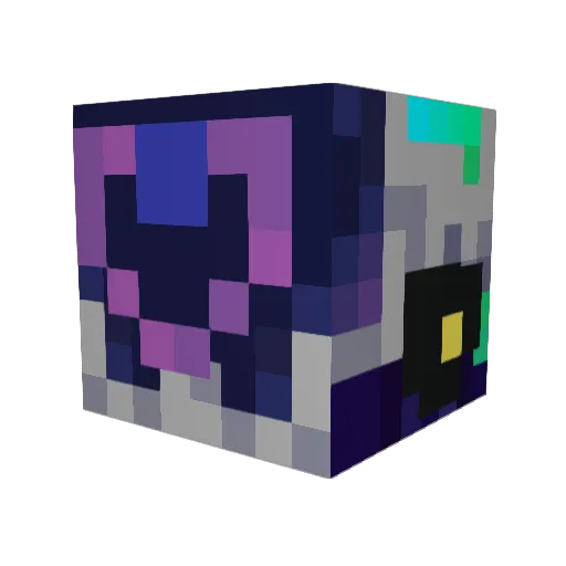 wowsupergame Minecraft avatar head, 3D render