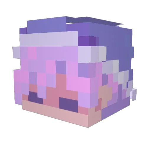 wrc_mick Minecraft avatar head, 3D render