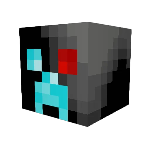 wrestlingmaster1 Minecraft avatar head, 3D render