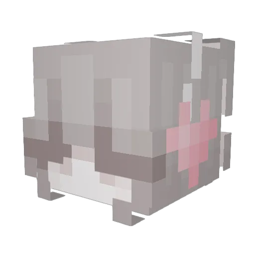 ws288688 Minecraft avatar head, 3D render