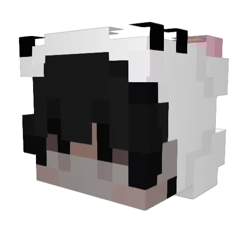 wsPest Minecraft avatar head, 3D render