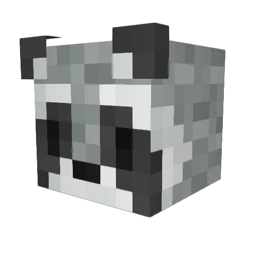 wscs608 Minecraft avatar head, 3D render