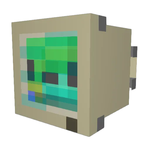 wsluvvv Minecraft avatar head, 3D render