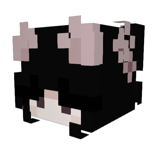 wso1122 Minecraft avatar head, 3D render
