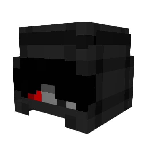 wsua Minecraft avatar head, 3D render
