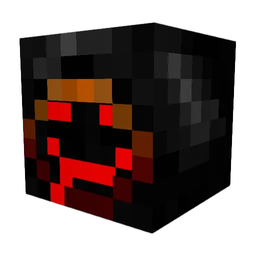 wsxqead12 Minecraft avatar head, 3D render