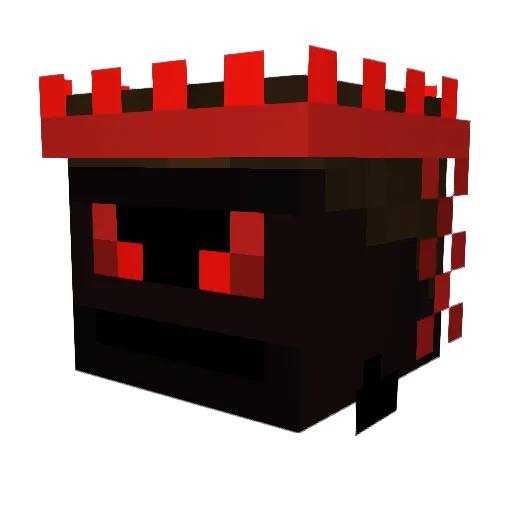 wtdugo Minecraft avatar head, 3D render