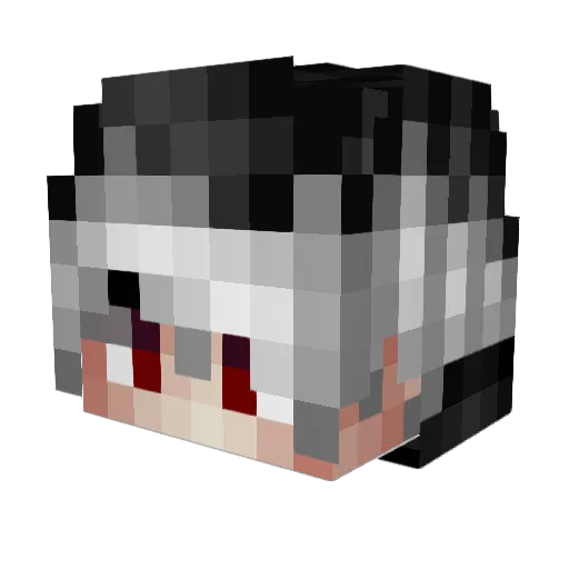 wtfCelestial Minecraft avatar head, 3D render