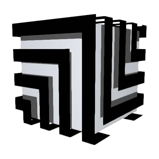 wtfcriss Minecraft avatar head, 3D render