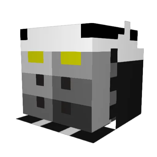 wtfkiffer Minecraft avatar head, 3D render