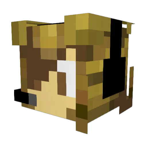 wtfspock Minecraft avatar head, 3D render