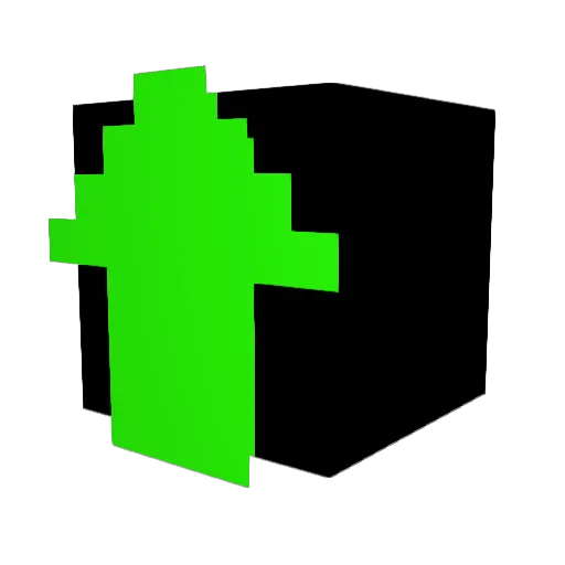 wtjwtj Minecraft avatar head, 3D render