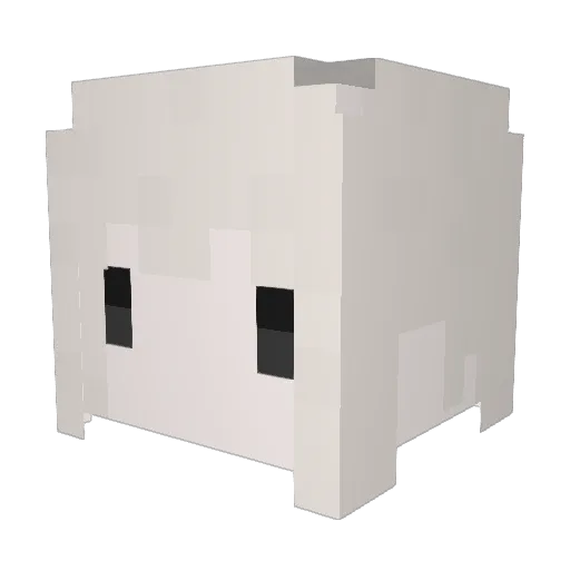 wtks92 Minecraft avatar head, 3D render