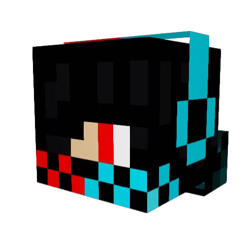 wtvano Minecraft avatar head, 3D render