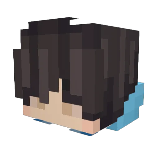 wuAndy0214 Minecraft avatar head, 3D render