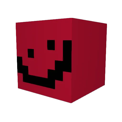 wuliaodeng Minecraft avatar head, 3D render