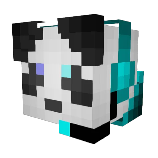 wumbodumbo123 Minecraft avatar head, 3D render