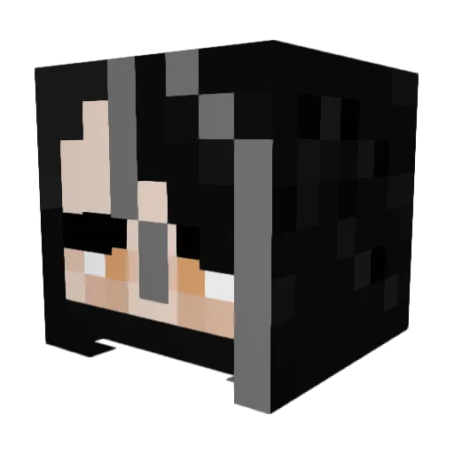 wurmazook Minecraft avatar head, 3D render
